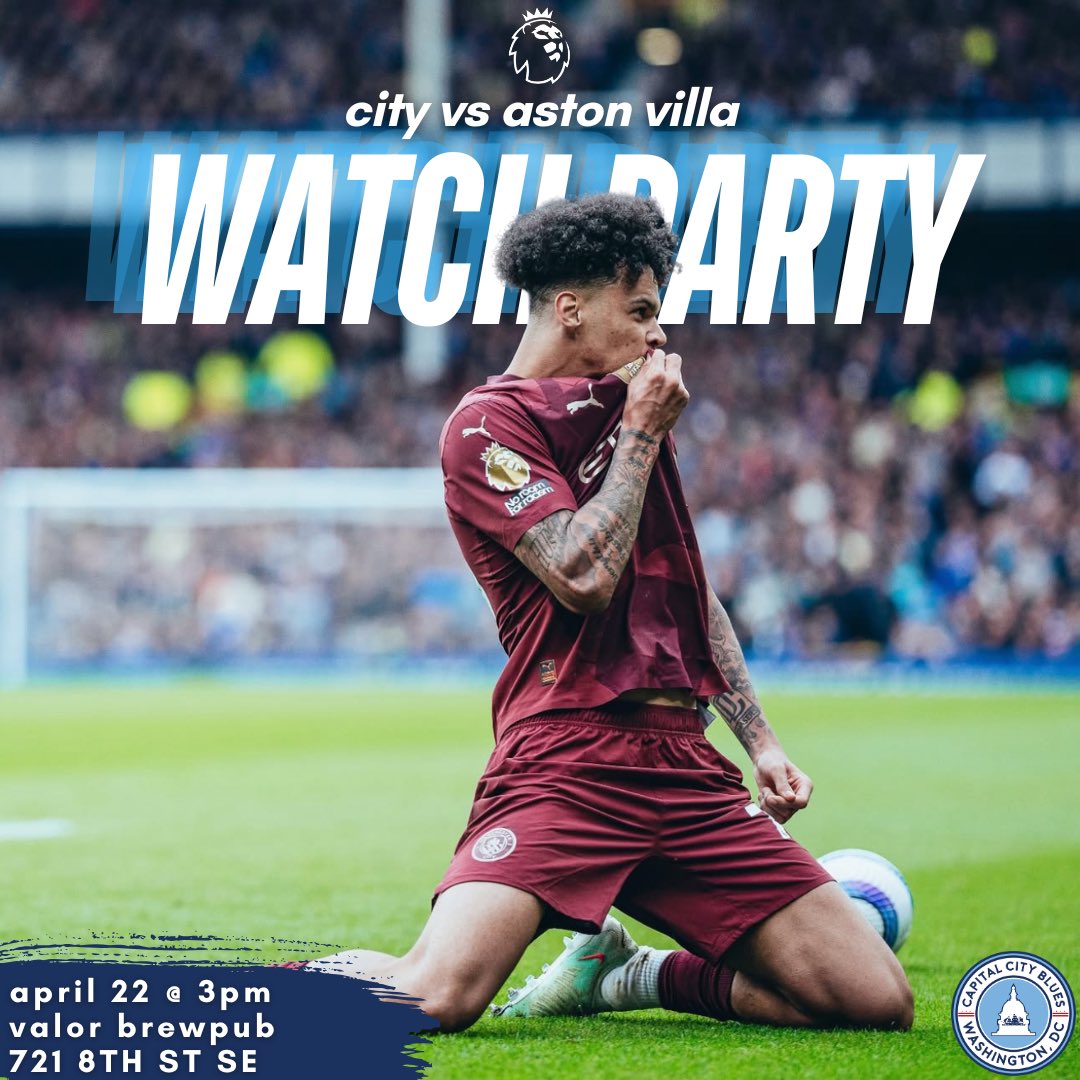 See you tomorrow as City takes on Aston Villa!

#mancityosc