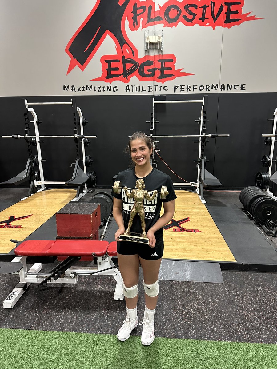 TheXplosiveEdge's tweet photo. Lifter of the Year: Sierra. We’ve had the honor of training her since she was 9 years old, and watching her evolve into the powerhouse and leader she is today has been nothing short of inspiring. This award isn’t just about her physical strength — it’s about her relentless work ethic, her ability to lead from the front, and the way she raises the standard for everyone around her. Sierra leads with confidence, consistency, and heart. She’s proof that when you put in the work year after year, greatness follows. We couldn’t be prouder.