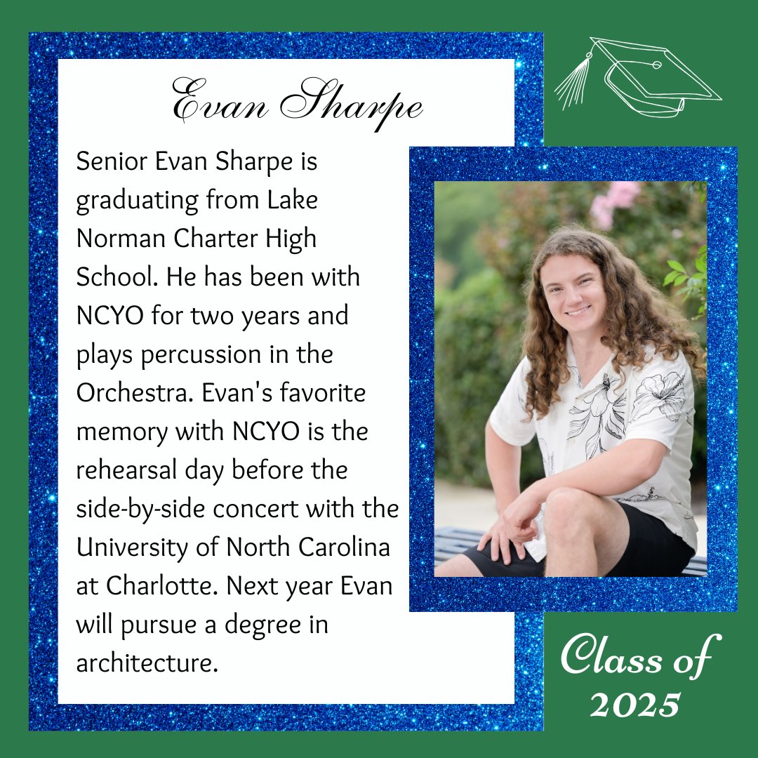 Congratulations, Evan Sharpe!