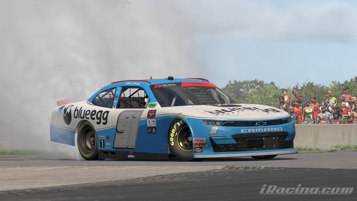 First win in the Franchitti throwback! Looking forward to Dega next week.