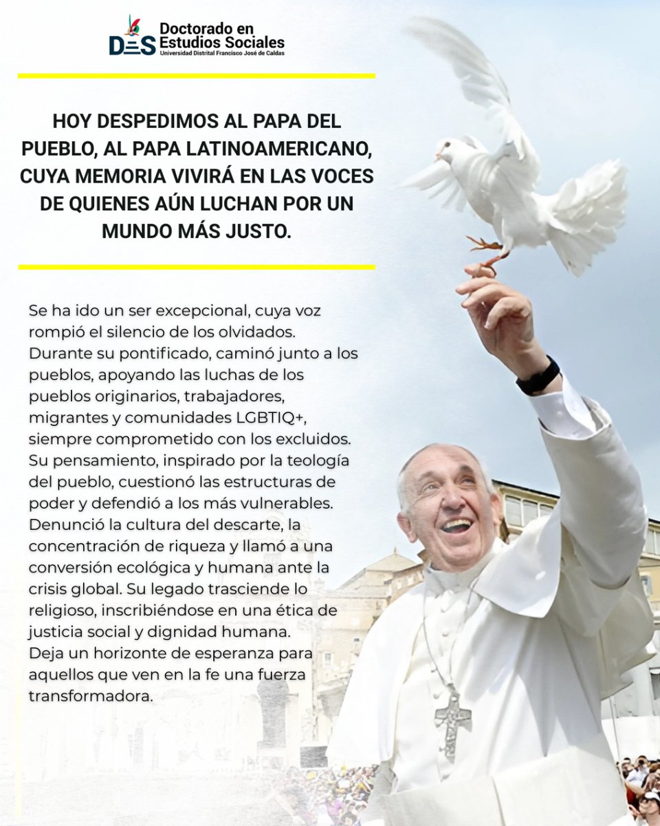 Doctorado en Estudios Sociales - DES (@desudistrital) on Twitter photo 