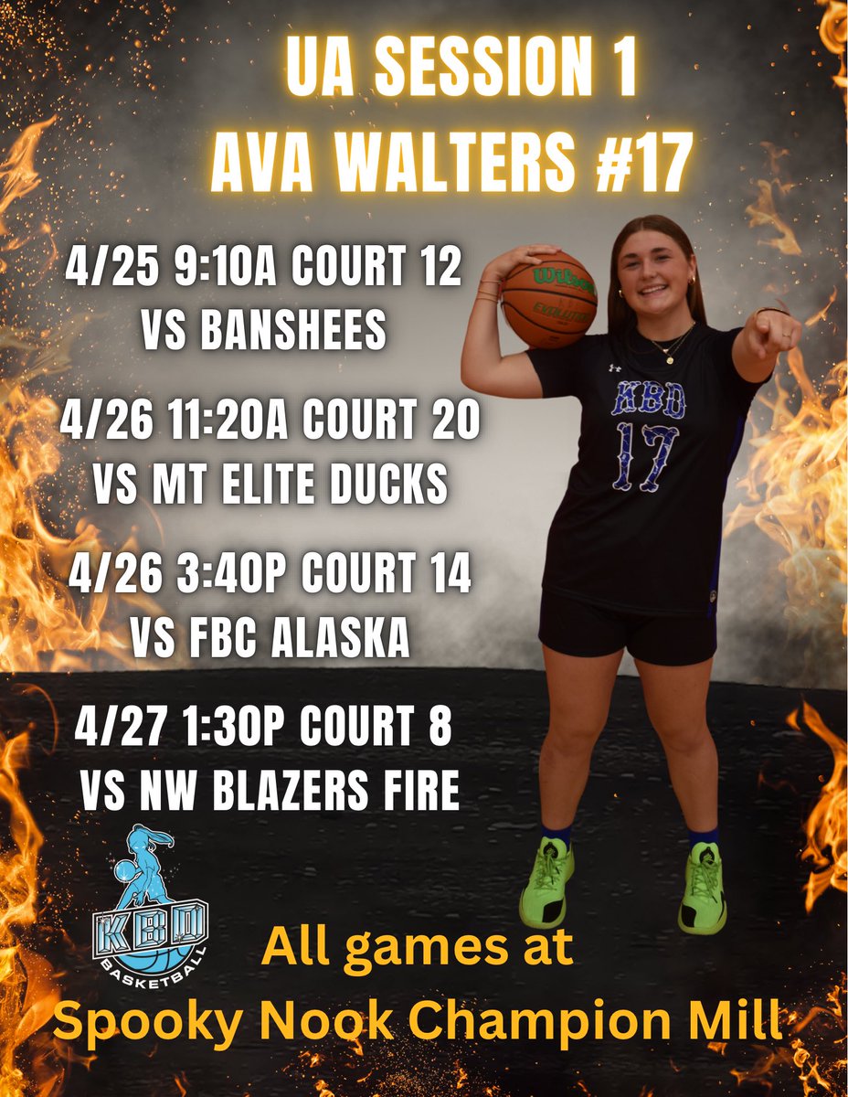 Ava Walters (@avawalters2026) on Twitter photo I’ll be on the court this weekend with my <a href="/kbd_hoops/">KBD Rise</a> girls. Stop by, check us out and say hi. <a href="/MuskingumWBB/">Muskingum Basketball</a> <a href="/_coachamac/">Alison Mccarthy</a> <a href="/UPIKE_WBB/">UPɪᴋᴇ Wᴏᴍᴇɴ’s Bᴀsᴋᴇᴛʙᴀʟʟ⛹️♀️🐻</a> <a href="/BresciaWBB/">Brescia Women's Basketball</a> @MSJ_WomesHoops <a href="/sydneym40/">Sydney Moss</a> <a href="/JasonWaltersSr/">Jason Walters</a> I’ll be on the court this weekend with my <a href="/kbd_hoops/">KBD Rise</a> girls. Stop by, check us out and say hi. <a href="/MuskingumWBB/">Muskingum Basketball</a> <a href="/_coachamac/">Alison Mccarthy</a> <a href="/UPIKE_WBB/">UPɪᴋᴇ Wᴏᴍᴇɴ’s Bᴀsᴋᴇᴛʙᴀʟʟ⛹️♀️🐻</a> <a href="/BresciaWBB/">Brescia Women's Basketball</a> @MSJ_WomesHoops <a href="/sydneym40/">Sydney Moss</a> <a href="/JasonWaltersSr/">Jason Walters</a>