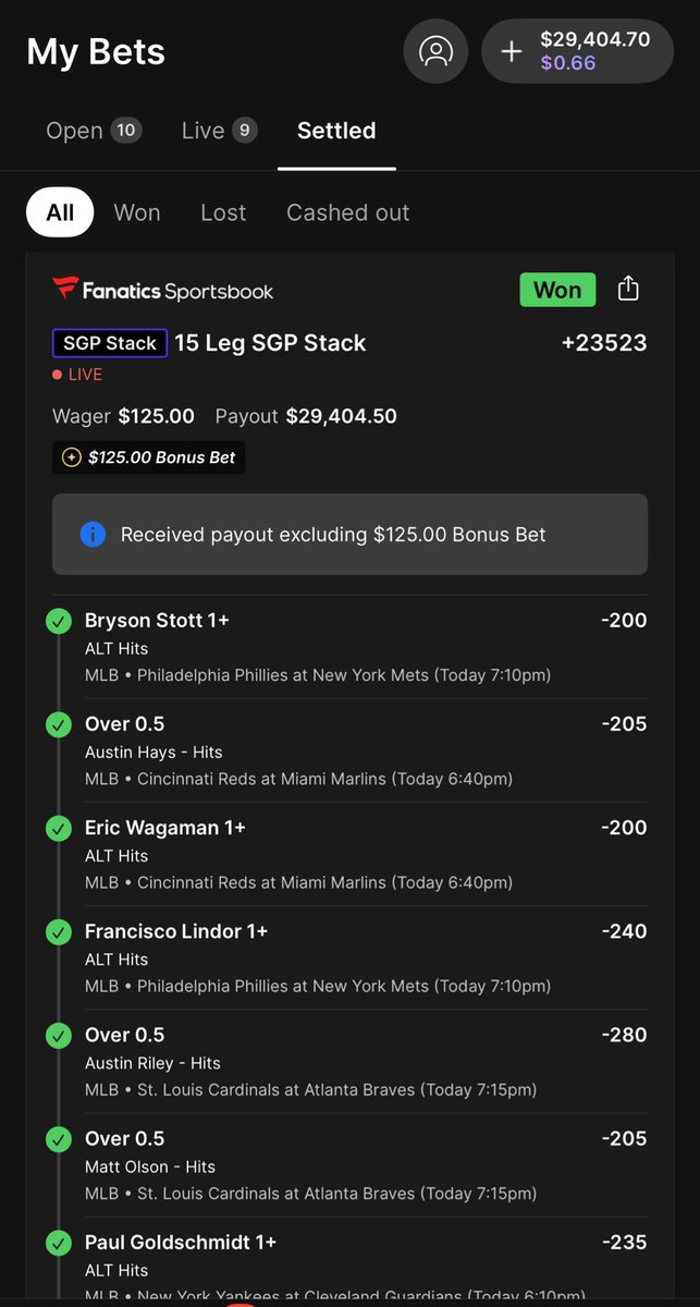 One of my members hit for $30k off that hits mega off a BONUS BET…INSANE 😵‍💫
