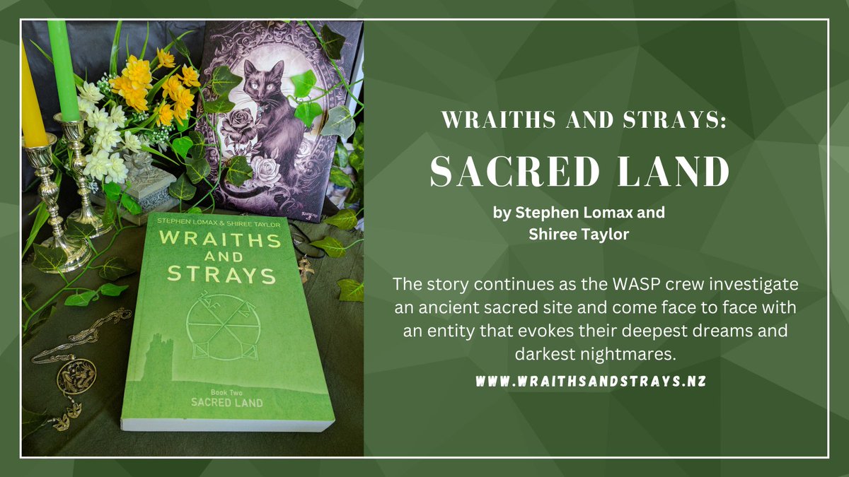 Wraiths and Strays Book Two: Sacred Land

More Paranormal shenanigans! Altered states of consciousness, parallel realities, talking to dead people and ... wait a minute are those Men in Black suits following us!?

Available now!