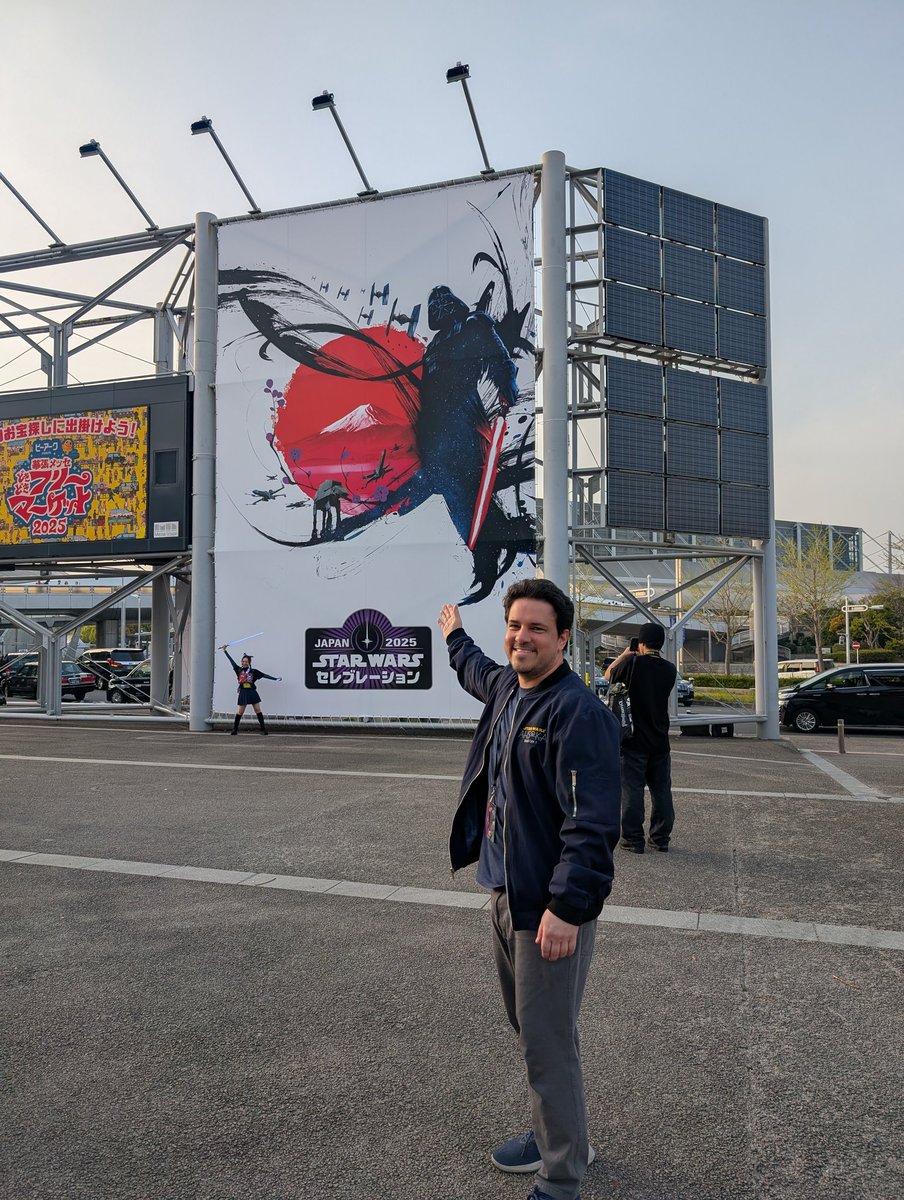 TomHowardFilm's tweet image. That's a wrap on Star Wars Celebration Japan 2025!
It was great seeing so many friends and colleagues, as well as making brand new friends along the way.
I look forward to seeing everyone in Los Angeles in 2027!
#swcj #starwarscelebration