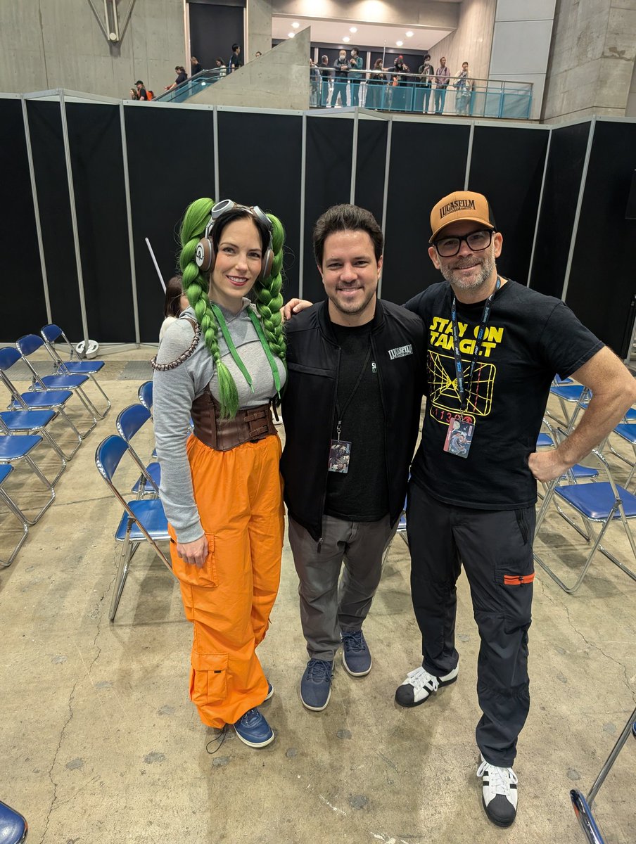 TomHowardFilm's tweet image. That's a wrap on Star Wars Celebration Japan 2025!
It was great seeing so many friends and colleagues, as well as making brand new friends along the way.
I look forward to seeing everyone in Los Angeles in 2027!
#swcj #starwarscelebration