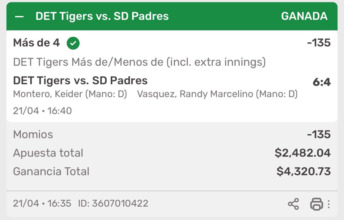 huedapicks's tweet photo. 5-0!!!! Hoy 

Explotamos el día 

Red sox -1.5 ✅
Tottenham ✅
Guardians F5 ✅
Kwan Over 1.5 ✅
Over 4 Detroit ✅

Vamos a salpicar a alguien con 350 mxn 

Lo haré al azar con la app entre las interacciones en este tuit, en 3 horas! 

Vamooooos https://t.co/SnS9tABdWJ