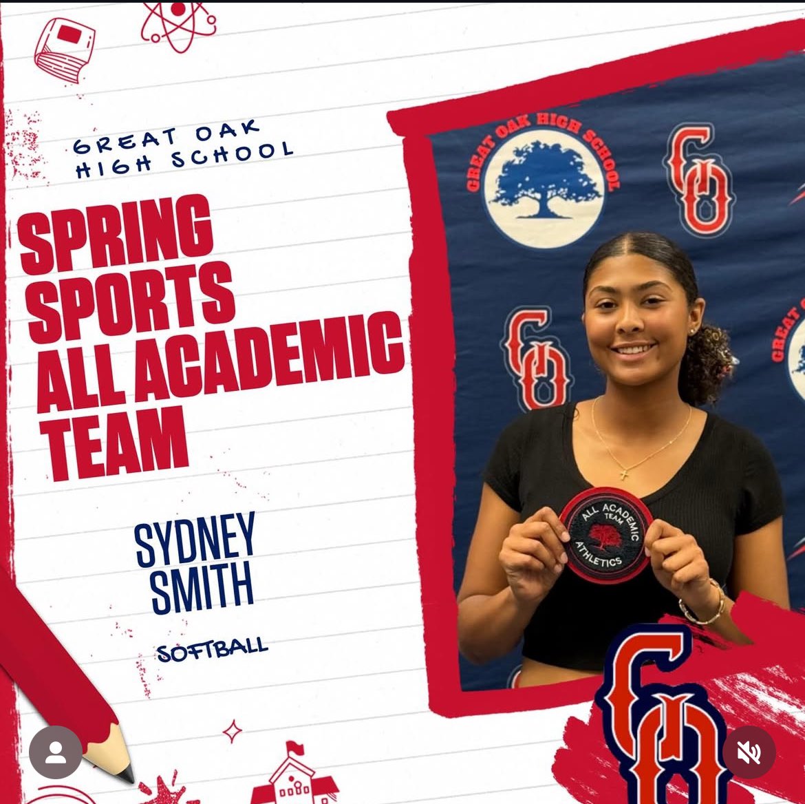 SydneySmith2026's tweet photo. I received the Scholar Athlete award last week for having the highest GPA (4.5 w) on my team! 

@teamsandiego18 @CoachFoyeFDU @e_newellcoach @JenTeague24 @D1Softball @SBRRetweets @SFState_SB @Coach_KPaulson @HoyaSoftball @YMossadeghi @UCSD_CoachP @DartmouthSball @Jen_Daro https://t.co/wkSPLsUERZ
