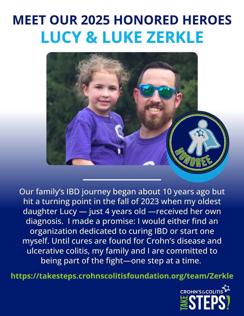 Chef Joe has ordered 480 servings of lasagna for Wednesday’s dinner (5:00-6:30pm). Can you help us spread the word and pack Tipp City Global Methodist Church in support of Team Zerkle - Take Steps Towards Cures for IBD (2025)? We can’t wait to see everyone soon!