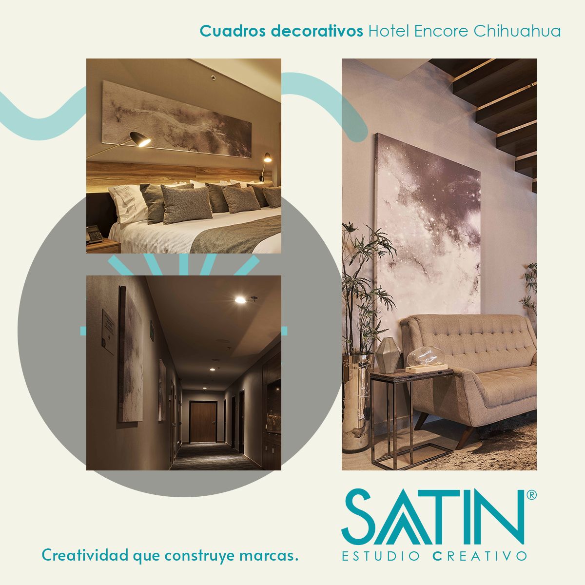 Transformamos espacios en experiencias visuales que reflejan la esencia de cada marca. 

Diseñamos cuadros decorativos que embellecen espacios, piezas cuidadosamente creadas para armonizar con la estética de los espacios. 

Llámanos 📲 614 138 9380