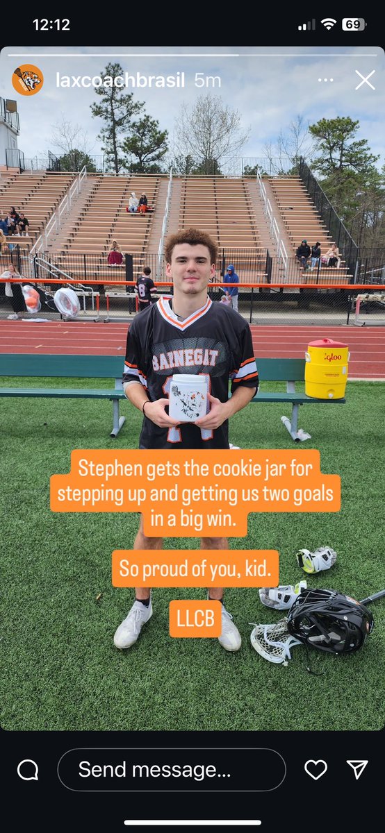 Stephlgriffin74's tweet photo. Keep Grinding!🥍❤️ https://t.co/TSYBtiKzjl
