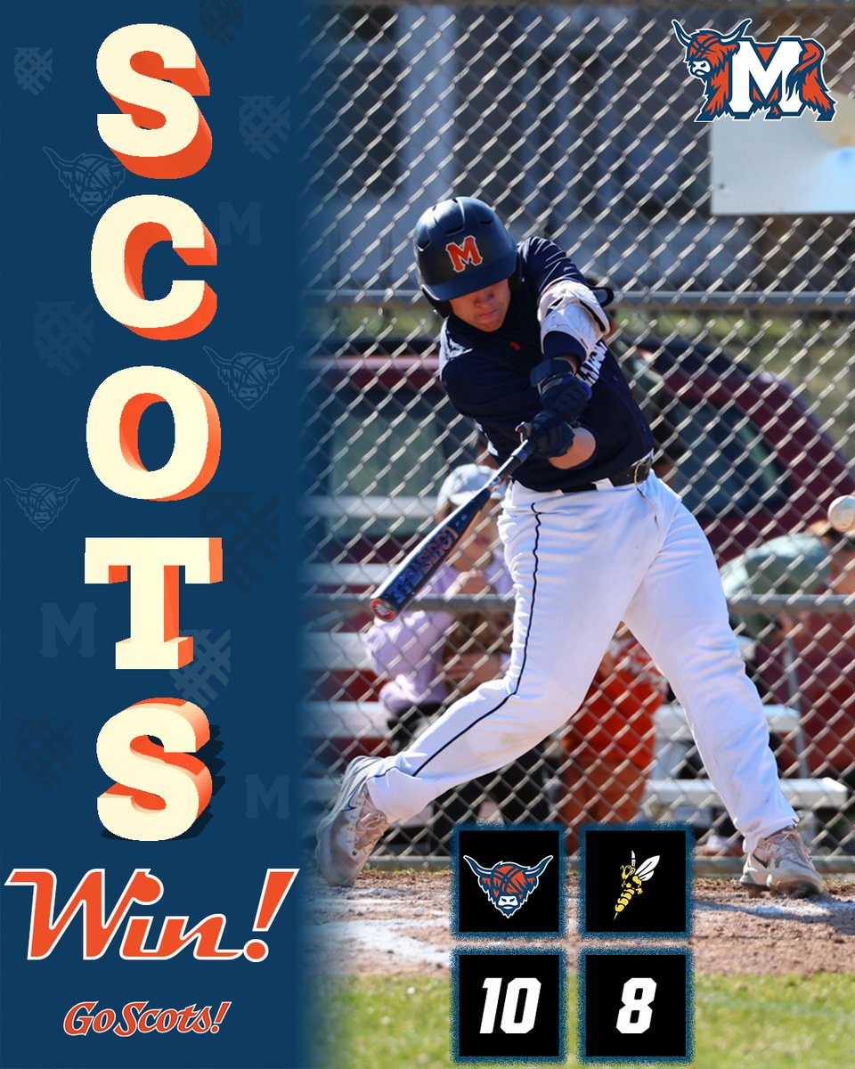 𝙎𝘾𝙊𝙏𝙎 𝙒𝙄𝙉! ⚾

The baseball team broke an 8-8 tie with two runs in the bottom of the eighth to beat UW-Superior in a non-league game. Bobby Munoz went 3-for-4 with 5 RBIs, including a run-scoring double in the eighth. Go Scots!

<a href="/MacalesterBase/">Macalester Baseball</a> #ScotsWin #GoScots #heymac