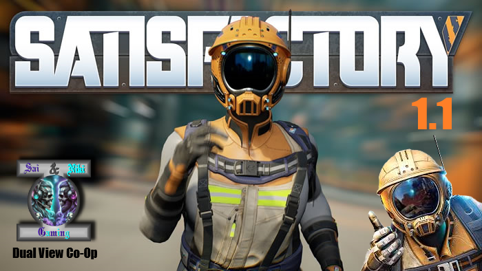 SandNGaming's tweet photo. Sai & Niki Gaming is Live with a Dual Gameplay View on Twitch playing Satisfactory. "Blueprints, Re-doing the starter factory, Rotors, Stators, & Motors!"
https://t.co/erLN79W4hb
#couplesgametogether #dualview #satisfactory https://t.co/DxK2v5p86H
