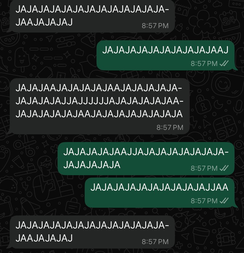 Me dio risita.