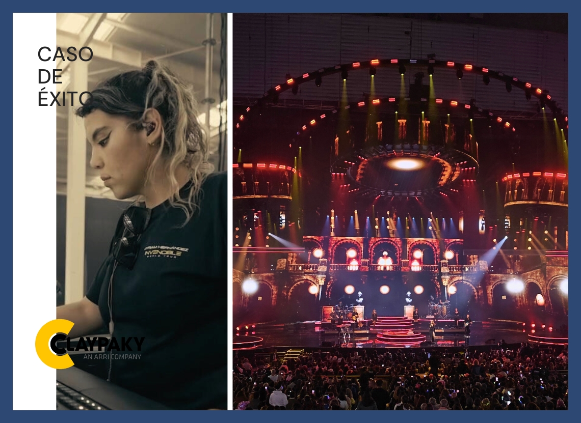 CLAYPAKY brilló en Viña 2025 con Marcela Pacheco a cargo del diseño lumínico del show de Myriam Hernández.
💡 “Mis rides están 100% compuestos por Claypaky”, afirma.
Pasión, talento y tecnología que inspiran.
👉 Leé el caso en LATAM STAGE.
#Claypaky #Viña2025 #LATAMStage