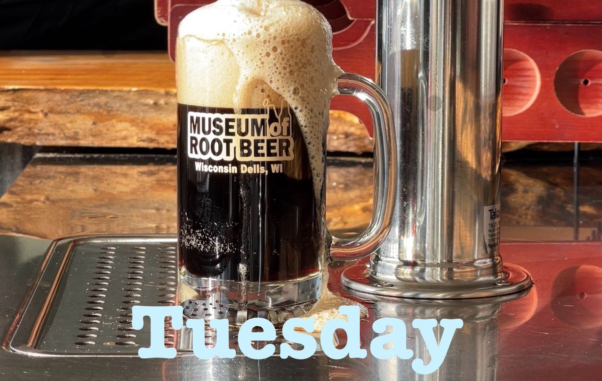 RootBeerMuseum's tweet photo. On tap Monday, April 7, 2025 are:

• Point
• Abita
• Blumer’s 
• Berghoff 

Draft root beers regularly served include 1919, III Dachshunds, Point, Berghoff, Sno-Cap, Blumer’s, Potosi, Baumeister, Gray’s, and Sprecher. https://t.co/KjMB5ep7SO