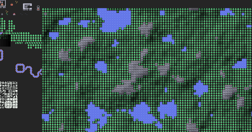 JavaJack59's tweet image. Random noodling with tilemaps and noise. #GodotEngine