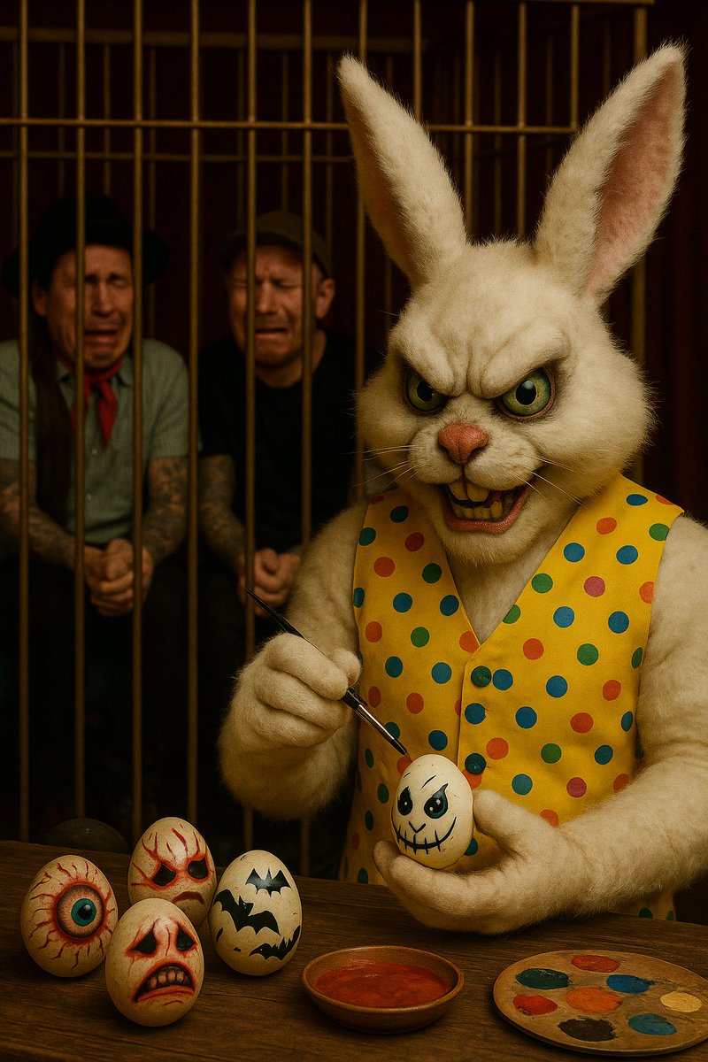 Meanwhile… we’re still trapped with the evil bunny. 

Will they actually save us?
Will Jesus recover in time?
Will Bigfoot remember where they parked?
🐰⛓️😱🥕⏳🔒🤯

DIRTY HIPPY - OUT NOW on all streaming platforms!!