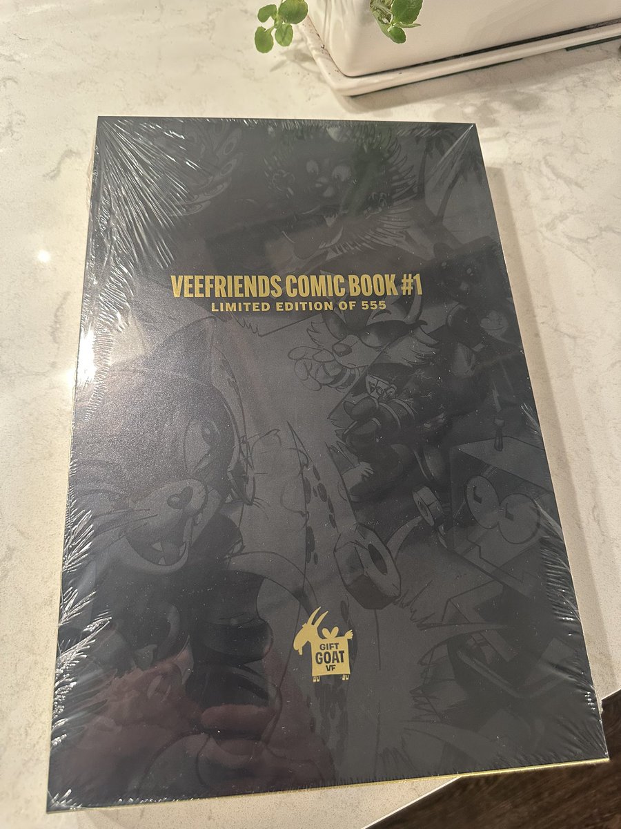 I think <a href="/garyvee/">Gary Vaynerchuk</a> was right…   The Gift Goat has been the greatest NFT of all time.  Check out the packaging of this limited edition <a href="/veefriends/">VeeFriends</a> comic #1!

It’s dope.