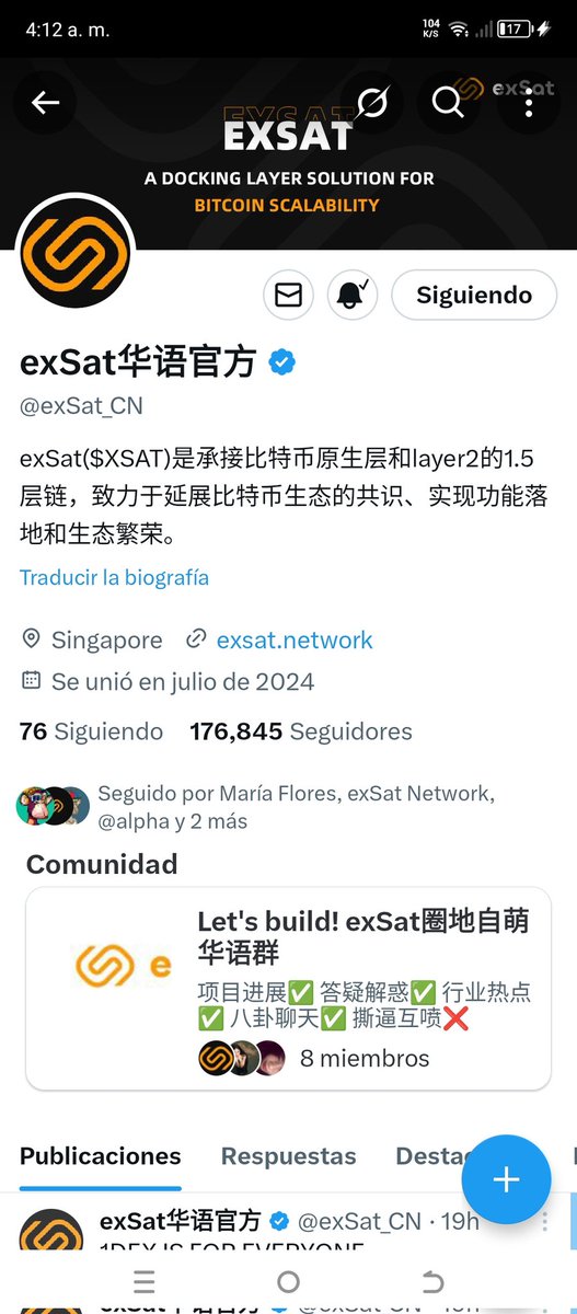 Luism21131's tweet photo. @StefannyMusk @exSatNetwork @exSat_CN Donee https://t.co/P2SLRhgEBc
