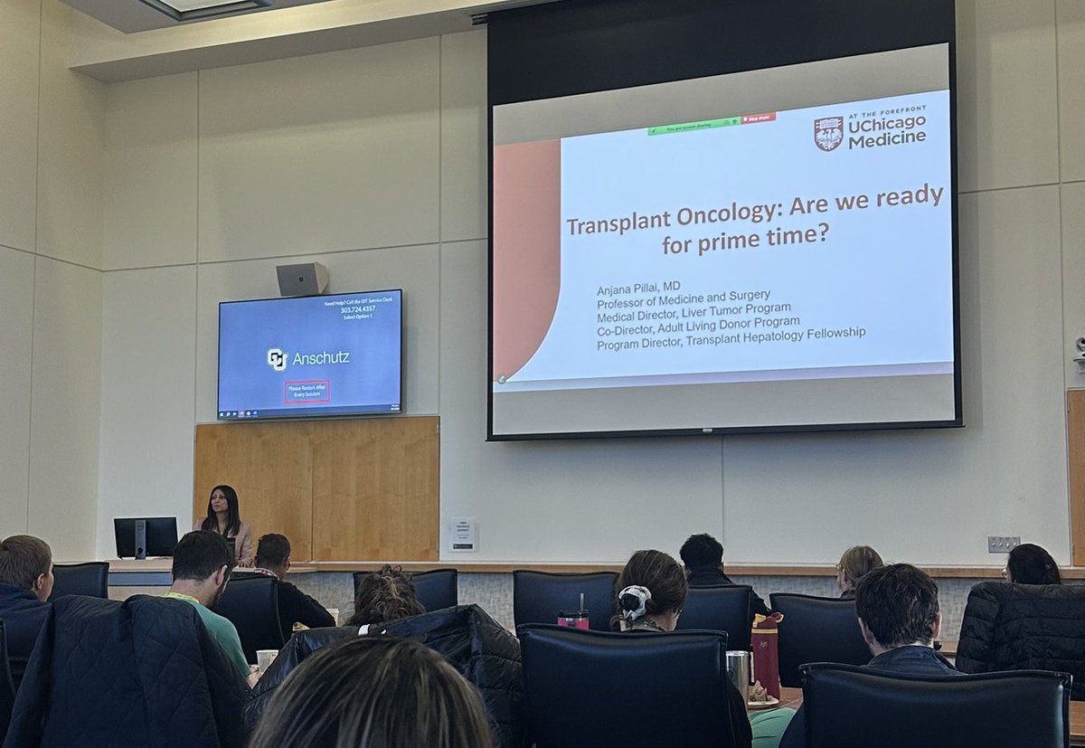 Anjana Pillai (@anjanapillaimd) on Twitter photo Thank you to my friends <a href="/CUGastroHep/">CU Division of Gastroenterology and Hepatology</a> for hosting me for #GI and transplant grand rounds to discuss the growing field of #transplantoncology! Big shout out to <a href="/WJacksonMD/">Whitney Jackson, MD</a>, <a href="/MKriss_MD/">Michael Kriss, MD</a>, <a href="/JChristieMD/">Dr Jennifer Christie</a> #JPNorvell for their hospitality! Thank you to my friends <a href="/CUGastroHep/">CU Division of Gastroenterology and Hepatology</a> for hosting me for #GI and transplant grand rounds to discuss the growing field of #transplantoncology! Big shout out to <a href="/WJacksonMD/">Whitney Jackson, MD</a>, <a href="/MKriss_MD/">Michael Kriss, MD</a>, <a href="/JChristieMD/">Dr Jennifer Christie</a> #JPNorvell for their hospitality!