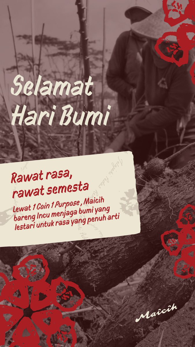 Melalui program 1 Coin 1 Purpose, Maicih dan Incu bisa bantu jaga bumi biar tetap subur dan pertahankan rasa tetap juara.

Karena setiap Maicih yang kamu pilih, ada harapan yang tumbuh bersama di tanah yang kita pijak dan perjalanan #JelajahiPedasRempah pun jadi lebih bermakna.