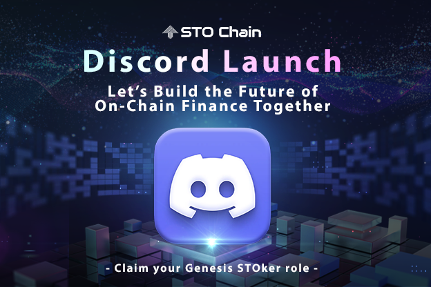 StoChain's tweet photo. STO Chain Discord is LIVE! 🌐

Be one of the first to join the #RWA revolution and help shape the future of on-chain finance.  

⚡️ Claim your Genesis STOker role 
⏳ Limited time, Forever OG

🔗 https://t.co/3dgMwFhGvK https://t.co/ePSIFiQeTF