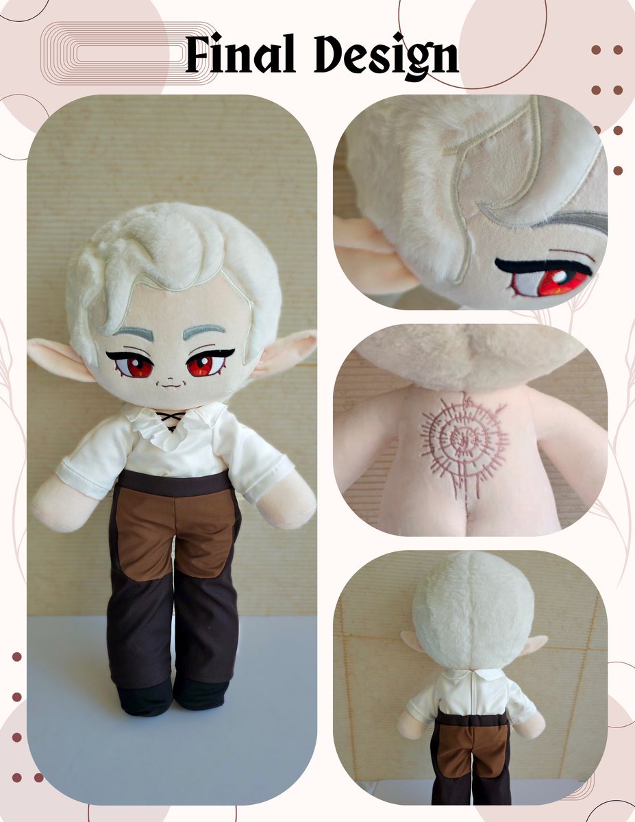 virtualsaintart's tweet image. We finally have the final version of the plush and the campaign page has been updated with new images.
kickstarter.com/projects/virtu…
#astarion #bg3 #baldursgate3 #astarionplush #kickstarter