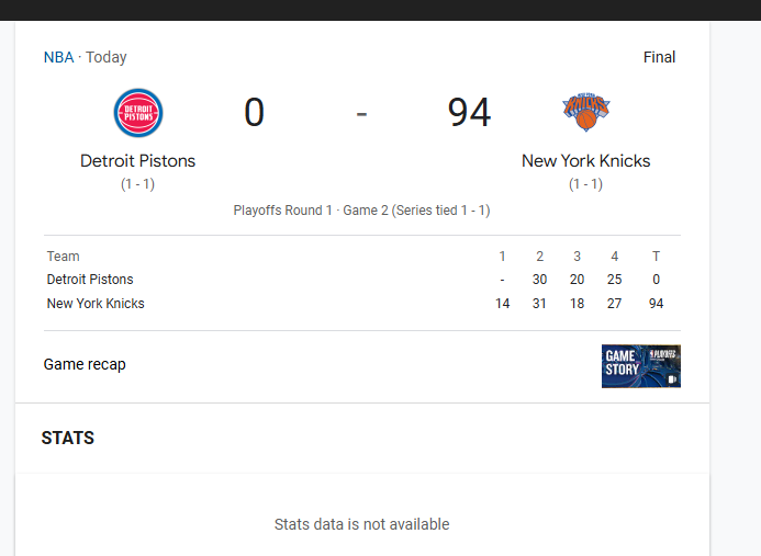 kinda wish this google glitch was real. how tf did detroit get 34 ftas?