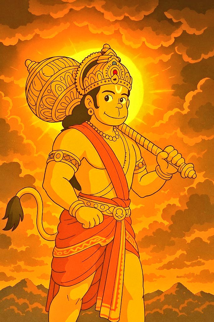 संकट कटे, मिटे सब पीरा 
जपत निरंतर हनुमत बीरा ।।

।। ॐ हं हनुमन्ते नमः।।