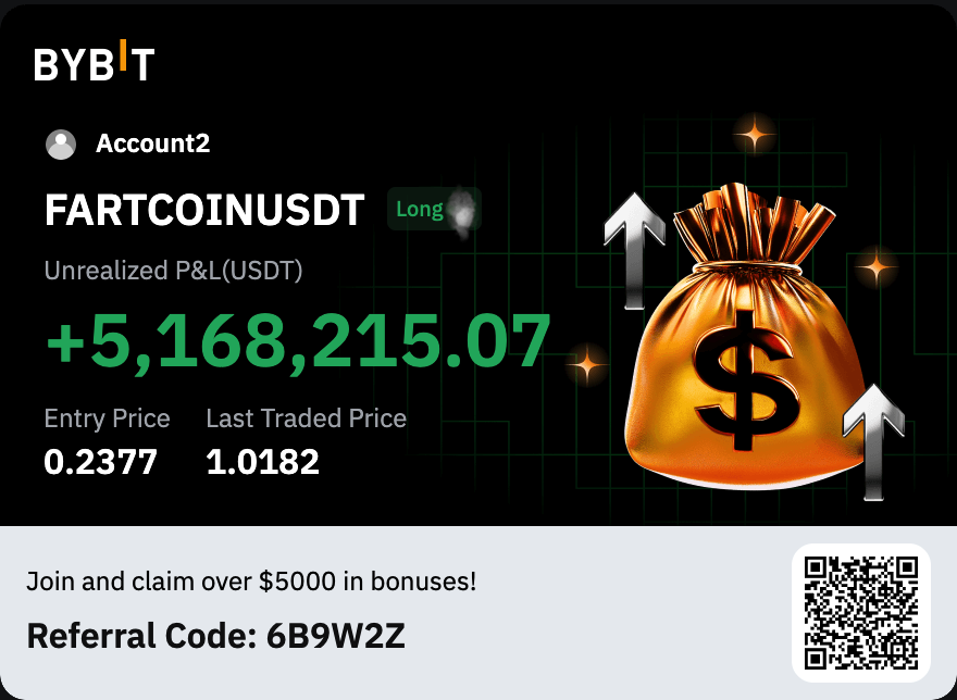 i guess we now know what this looks like with FARTCOIN back at $1

up $5.1 million on my fartcoin long

i wonder what this would look like when fartcoin is back at ATH 🤔️️️️️️

send it much higher!

GOD WILLING