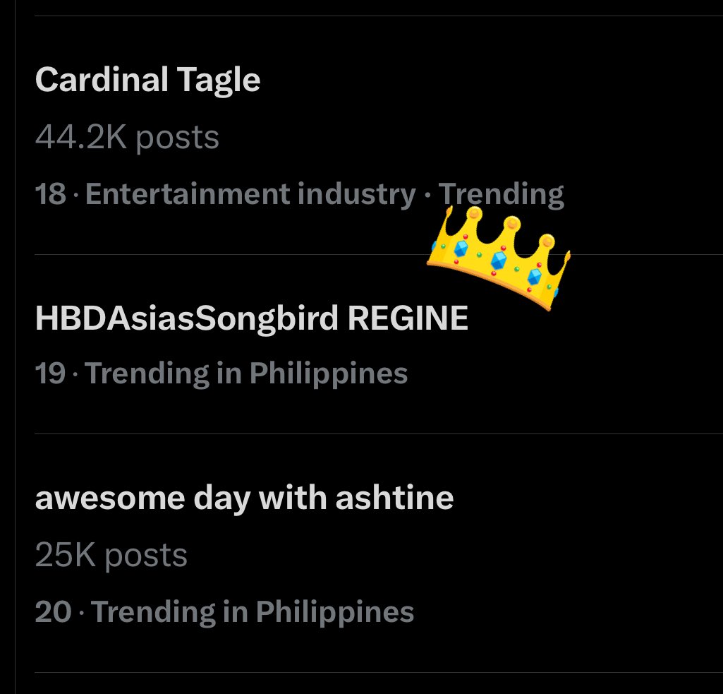 TheRVFriends's tweet photo. We are trending! Keep the birthday wishes coming friends!!! 

We love you our dearest Songbird @reginevalcasid 

Happy Happy Birthday! 

#HappyBirthdayQueenREGINE
HBDAsiasSongbird REGINE https://t.co/uMt2DSTZ3Q