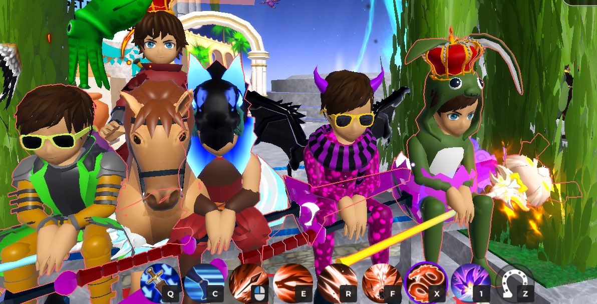 Myles_AlfamaYT's tweet photo. Thank you again to @combatchic23 and @RealDenMacho for joining on an unexpected collaboration stream that was a lot of fun and thank you all for coming too and we also had @NevTurtle and @splurfed join us too during Pet Simulator 99, World Zero and Banana Eats! 🤗💜😄 https://t.co/RNoDFhNL5p