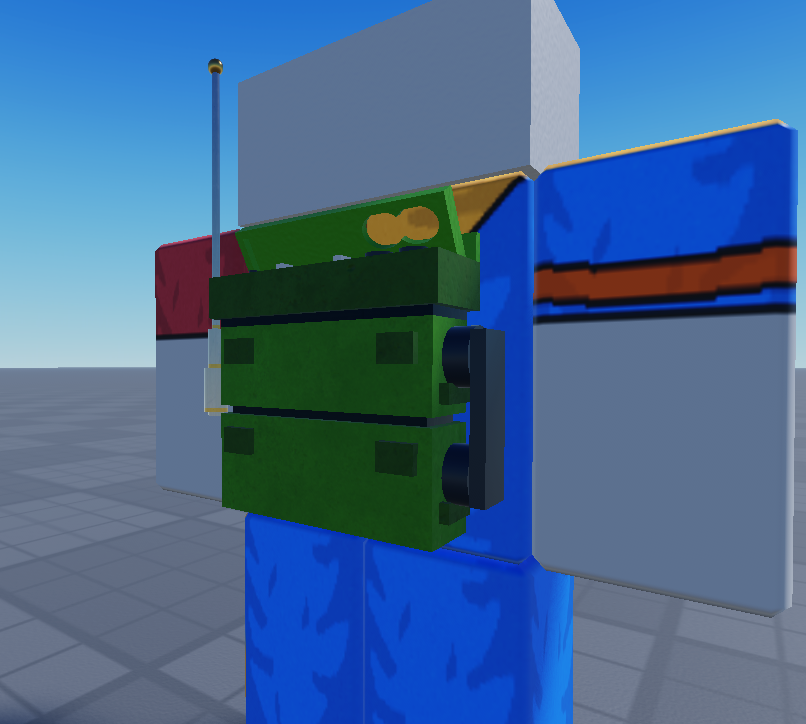 NesaToad's tweet photo. 9: I'm TRYING to make a military radio backpack but failing miserably https://t.co/8PRSaVPeUK