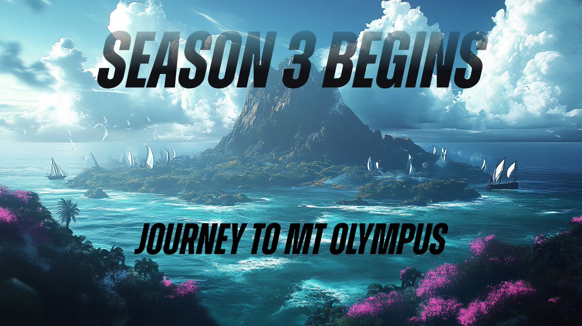 xpgg_win's tweet image. 🎉 Season 3: Journey to Mt Olympus is officially underway 🎉

This season will feature fortnightly (2 week) competitions to give users more time to climb the leaderboard 💪

The treacherous venture to Mt Olympus is feared by all and completed by few 😱 

GET GRINDING.