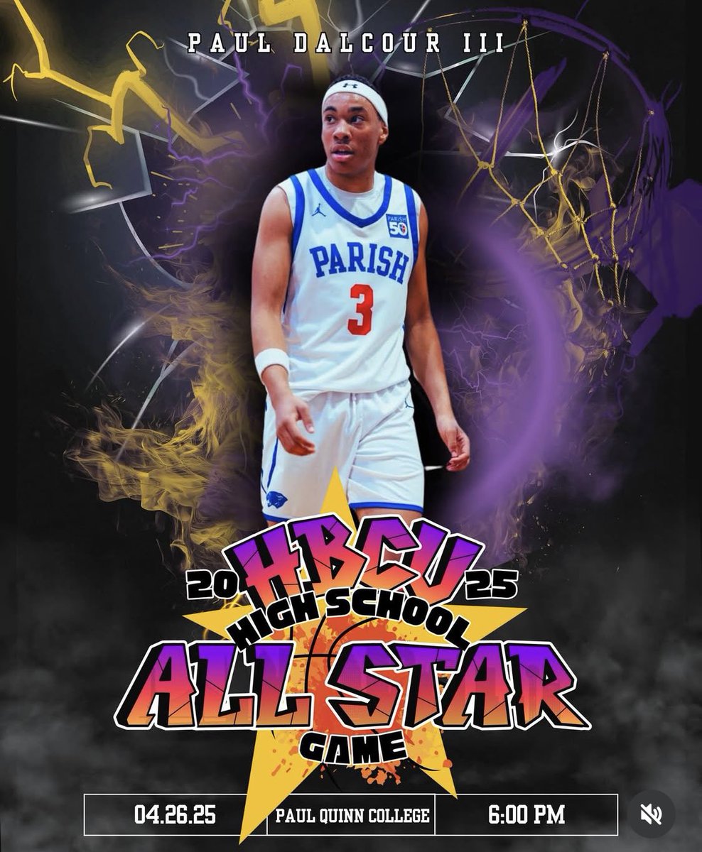 Parish Panthers Boys Basketball (@parishpantherbb) on Twitter photo Saturday (April 26th) 6:00pm at Paul Quinn College - Come out and support our very own Torrey Mitchell and Paul Dalcour as they participate in the HBCU High School All Star Game!!!
<a href="/IamTjMitchell5/">Tj Mitchell</a> <a href="/Paul_Dalcour3/">Paul</a>
<a href="/CoachAjami/">Ahmad Ajami</a> Saturday (April 26th) 6:00pm at Paul Quinn College - Come out and support our very own Torrey Mitchell and Paul Dalcour as they participate in the HBCU High School All Star Game!!!
<a href="/IamTjMitchell5/">Tj Mitchell</a> <a href="/Paul_Dalcour3/">Paul</a>
<a href="/CoachAjami/">Ahmad Ajami</a>