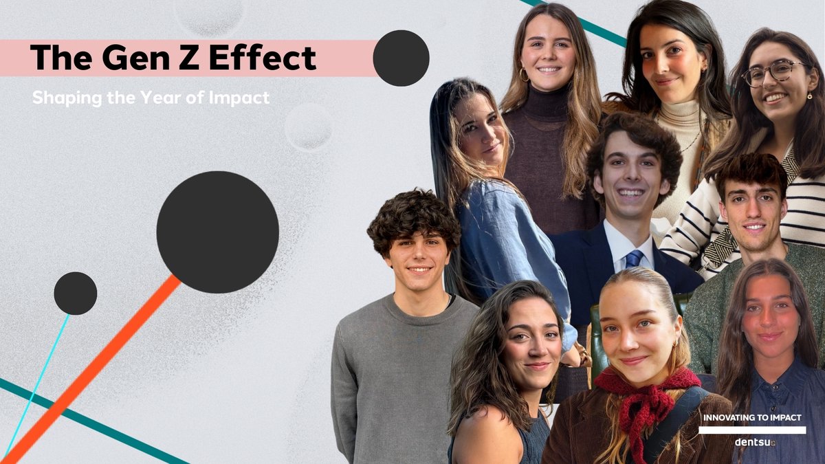 Nuestro último estudio, "𝘛𝘩𝘦 𝘎𝘦𝘯 𝘡 𝘌𝘧𝘧𝘦𝘤𝘵: 𝘚𝘩𝘢𝘱𝘪𝘯𝘨 𝘛𝘩𝘦 𝘠𝘦𝘢𝘳 𝘰𝘧 𝘐𝘮𝘱𝘢𝘤𝘵", explora cómo la IA y la era algorítmica están transformando el panorama y cómo las marcas deben adaptarse y evolucionar para conectar con esta generación!