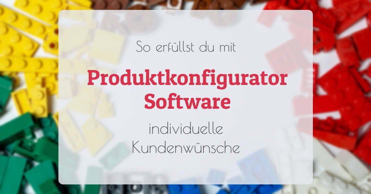 Produktkonfigurator-Software: Komplexe Produkte einfacher verkaufen chmp.ly/HUU