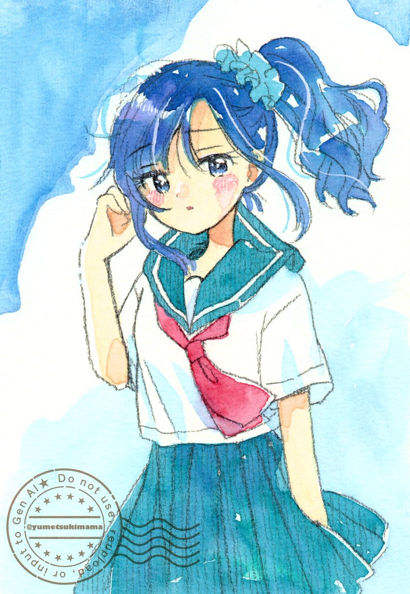 霧矢あおい 「夏が来るねあおいちゃん 」|ゆめつきママ🌻コミティア155‗