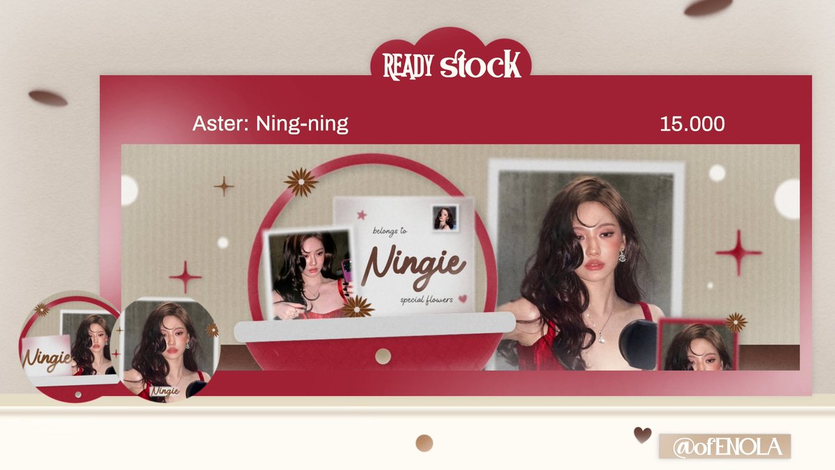 Hello, teman-teman! 🩰
Enola bawa 4 layout ready stock ning-ning dan winter yang bisa langsung dijemput melalui dm. Free retext ya! 💗

#zonauang #zonajajan