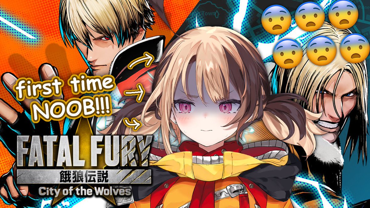 gigimurin's tweet image. FIGHTING GAME NOOB HERE!! it's time TO GG (get good) and START REVVIN!! 
come help me learn FATAL FURY: City of the Wolves &amp;amp; check out the game with me!  bit.ly/3GeJzh1  

waiting room  2PM PST/6AM JST⤵️
 youtube.com/live/8jmBqwfB_…

#FATALFURY #CITYOFTHEWOLVES #REVITUP