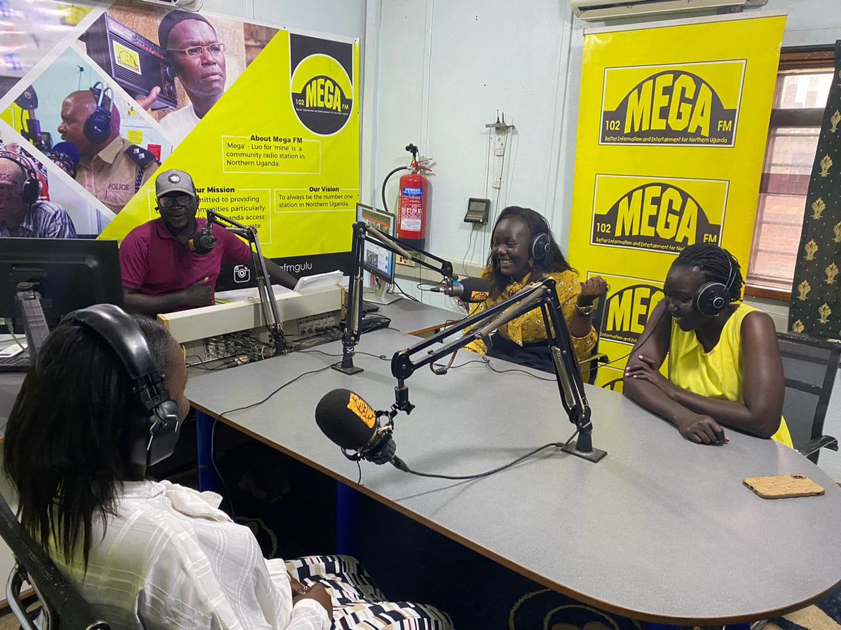 educ_ForAll's tweet image. Our team had a powerful conversation about how to improve and speed up mental health care for learners. This important talk happened during a radio show at Gulu’s biggest station, Mega FM (@MegafmGulu). @EduCannotWait @Education2030UN @UNGEI @YasmineSherif1 @Youth4ECW @KentPage