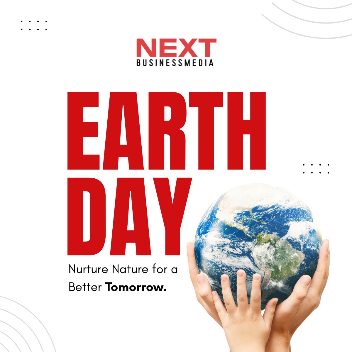 🌍 Happy Earth Day!

Let's invest in our planet and build a greener tomorrow.

– From the Next Business Media Team 💚
