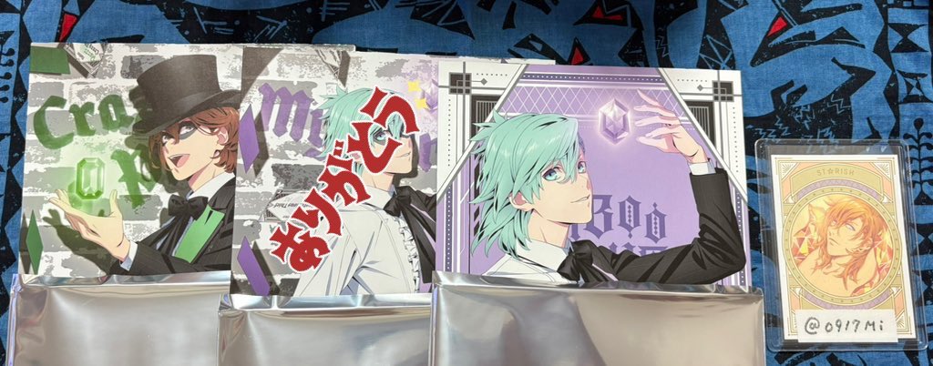 0917Mi's tweet photo. 【交換】うたプリ TABOO NIGHT XXXX タブナイ キャラバン 事前通販 スタンドポストカード　ポスカ

譲→嶺二・藍

求→蘭丸(画像2枚目参照)

※なるべく纏めて優先
5/11舞台挨拶手渡しor郵送
検索からでも構いませんので
よろしくお願いします！ https://t.co/CerYKf4KgD