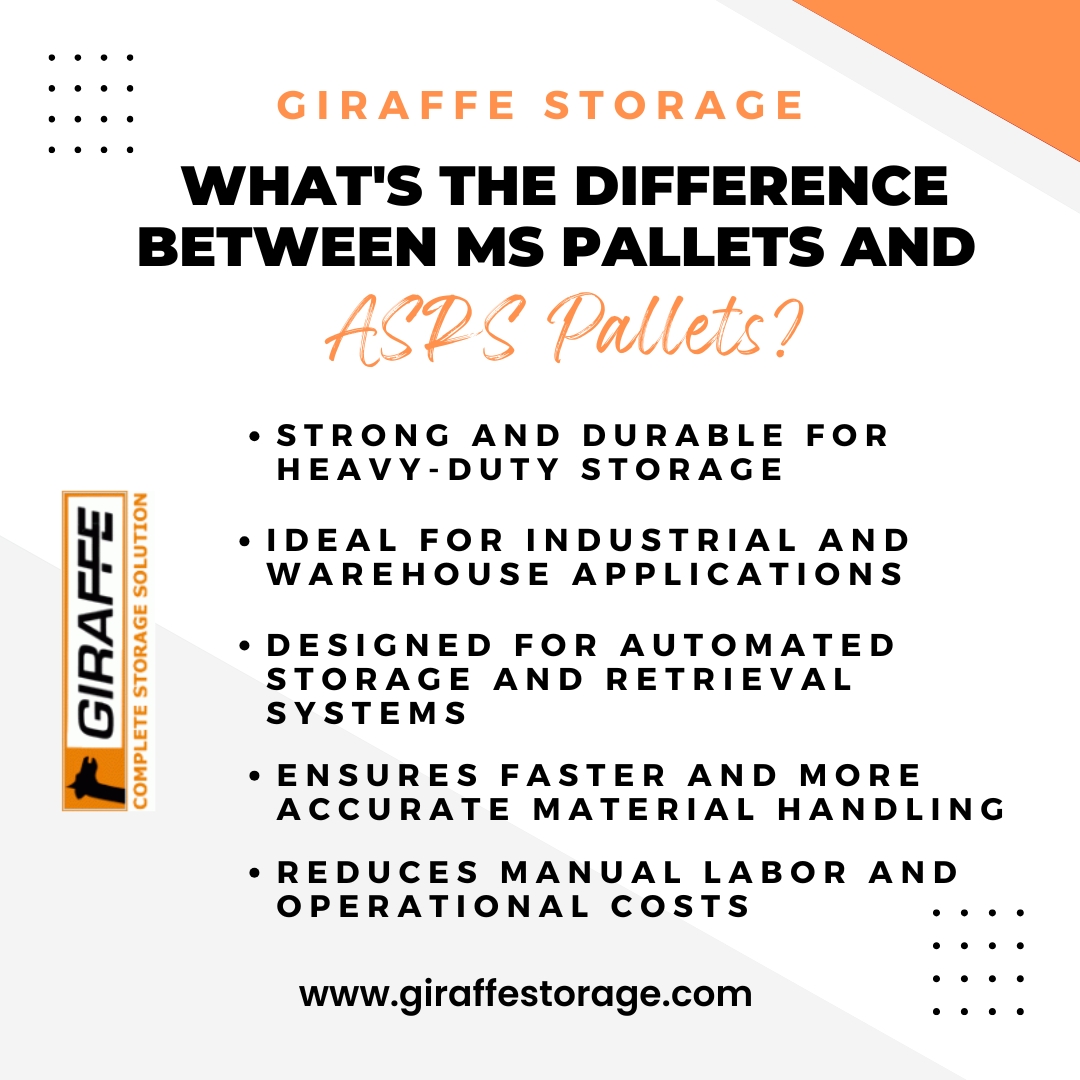 GiraffeStorage's tweet image. From manual handling to full automation – Giraffe’s MS &amp;amp; ASRS Pallets are ready for every load.

 #GiraffeStorageSolutions  #SteelPalletsManufacturer #RackSupportedWarehouses #CompactorRacks #MezzanineFloors #ColdStorageRacking #RadiopalletshuttleRackingSystem #MultiTierShelving