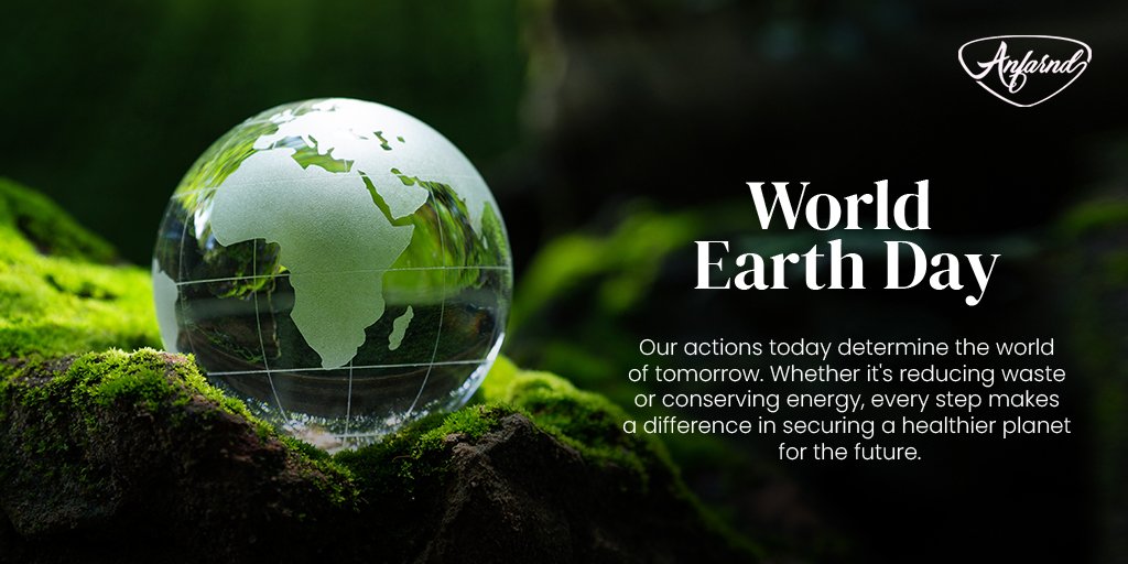 anfarndinfotech's tweet photo. This Earth Day, let’s look beyond celebrations and focus on long-term impact. From zero-waste living to championing sustainability, every choice counts. Together, we can protect our planet and create a thriving future for generations to come.  #EarthDay https://t.co/CRKEYtJevS