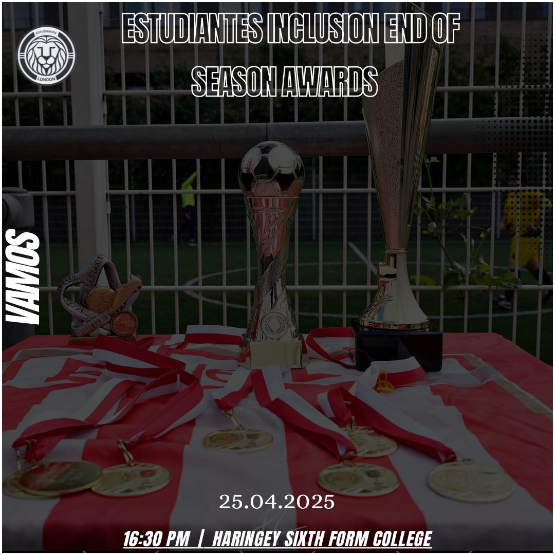 ⚽️ EstudiantesLDN (@estudiantesldn) on Twitter photo Fantastic the see the inclusion team proactively organising their end of season awards this week.
Kindly hosted by <a href="/Haringey6thForm/">Haringey Sixth Form College</a> 🧡 Fantastic the see the inclusion team proactively organising their end of season awards this week.
Kindly hosted by <a href="/Haringey6thForm/">Haringey Sixth Form College</a> 🧡