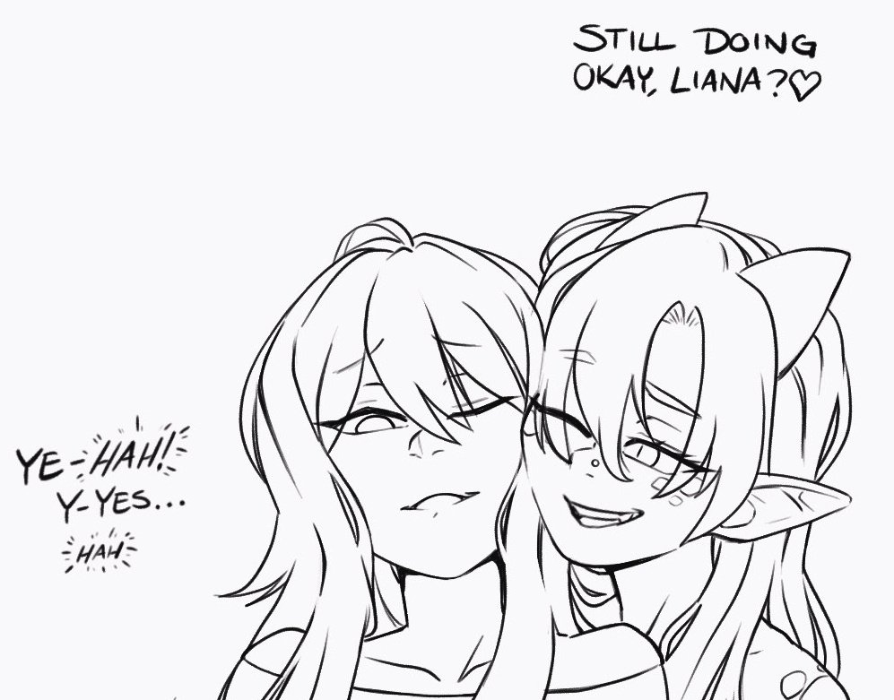 BluecoatAgency's tweet image. What could Jade be doing to Liana? 😳