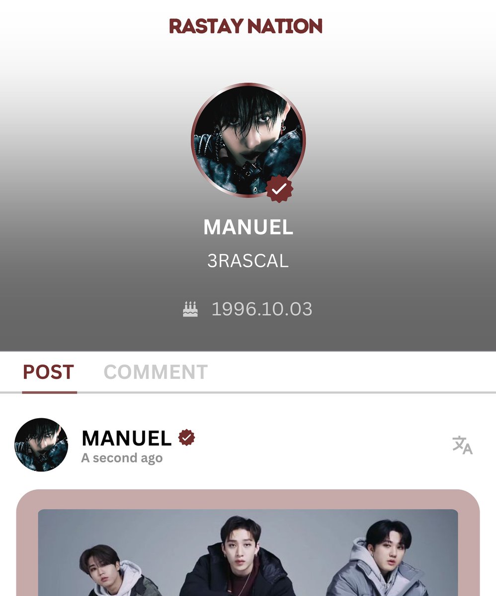 ️️ ️️ 
️️ ️️ 

🧭 ⠀⠀ 𝑅𝐴𝑆𝑇𝐴𝑌 — Manuel. 

What's up, #𝖱𝖠𝖲𝖳𝖠𝖸_𝖭𝖠𝖳𝖨𝖮𝖭? 𝗠𝗮𝗻𝘂𝗲𝗹 here! Can't wait to share this journey with you and create unforgettable memories!
️️ ️️ 
️️ ️️
