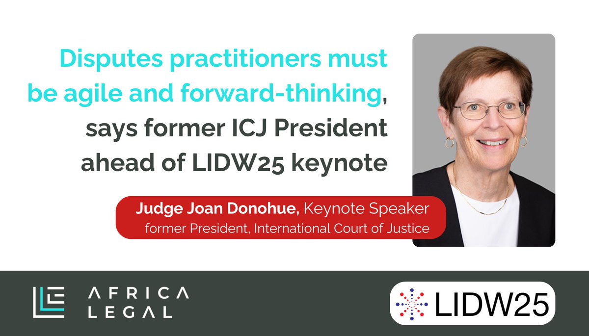 In today’s increasingly interconnected world, global risks (whether geopolitical, economic, or technological) pose growing challenges for the peaceful settlement of disputes, says former ICJ President Joan Donohue, a keynote speaker who’s part of an exciting <a href="/LIDW_/">LIDW</a>  2025